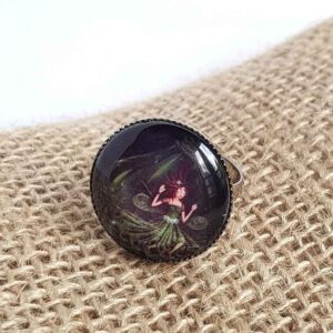 Bague Fée verte