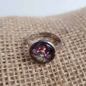 Bague Fée verte