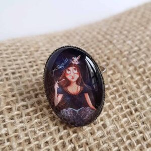 Bague ovale Magicienne